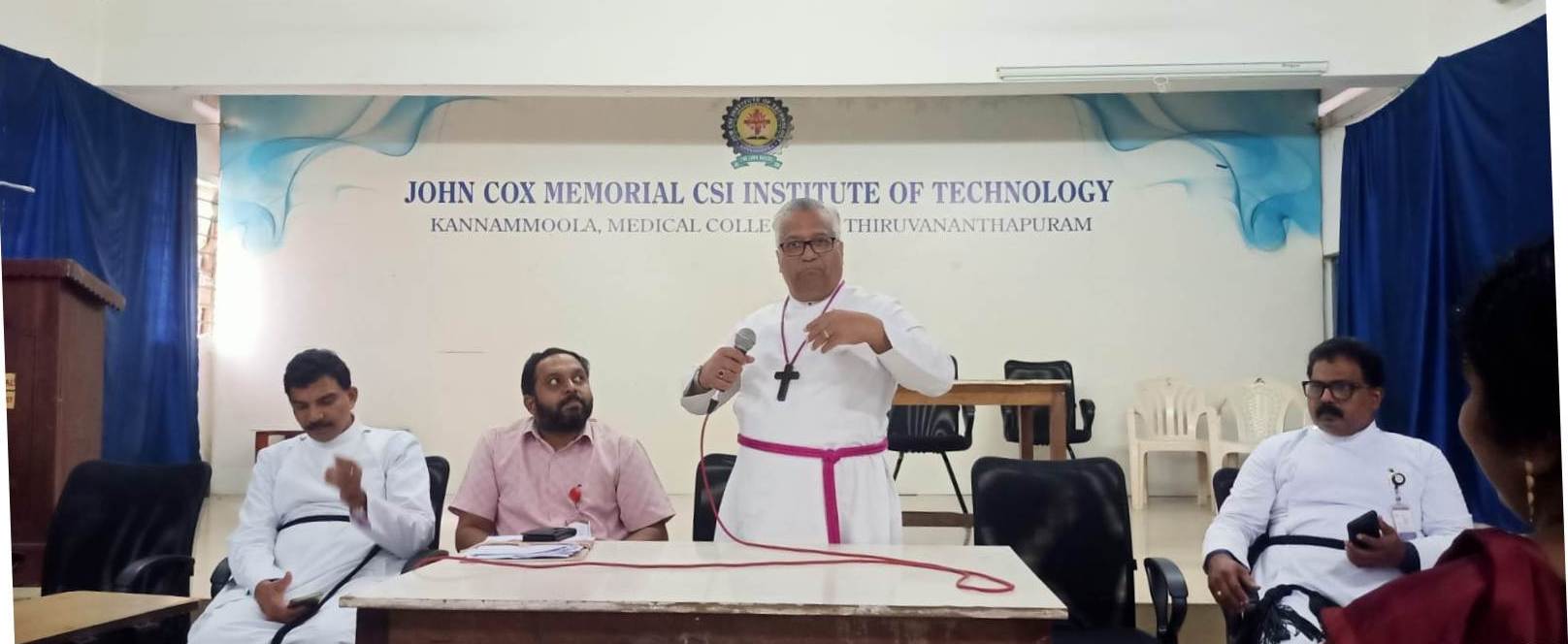 Bishops Visit our college
