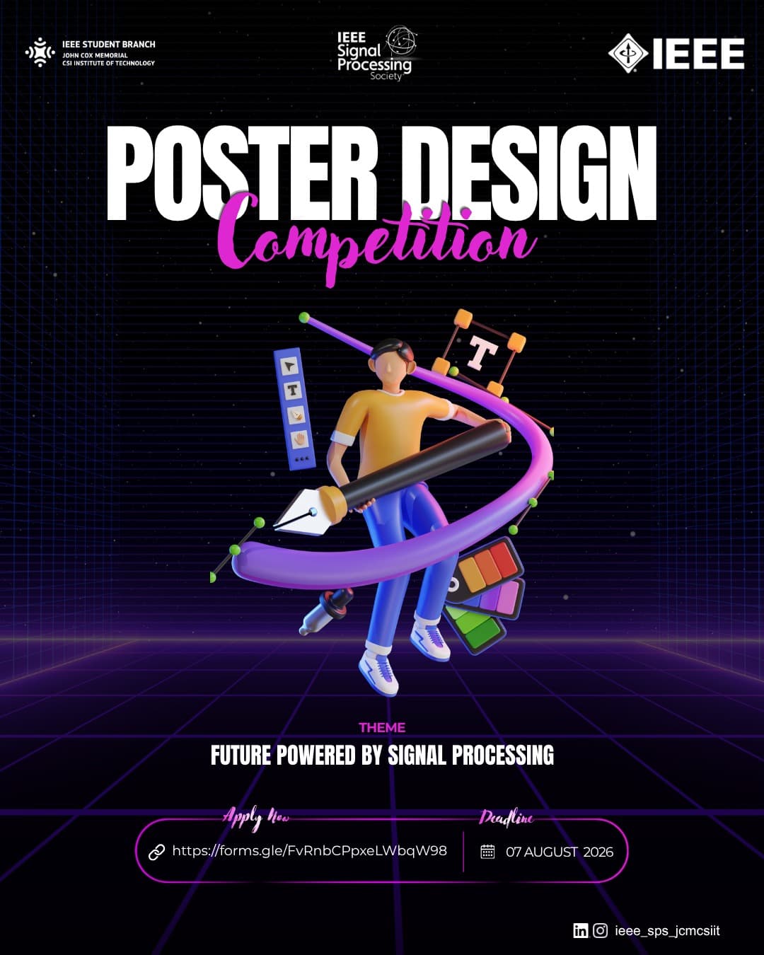 Poster Design Competition: Future Powered by Signal Processing